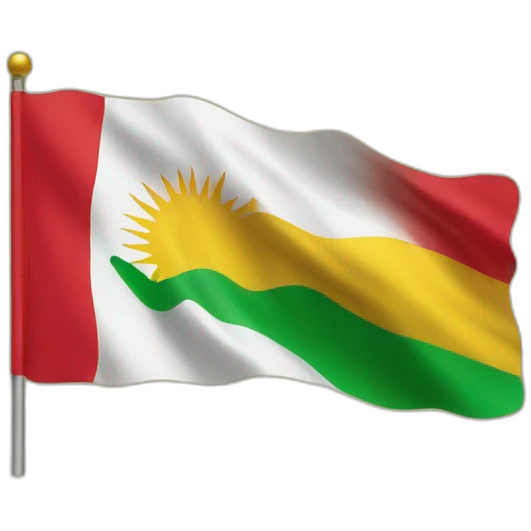 kurdistan flag emoji