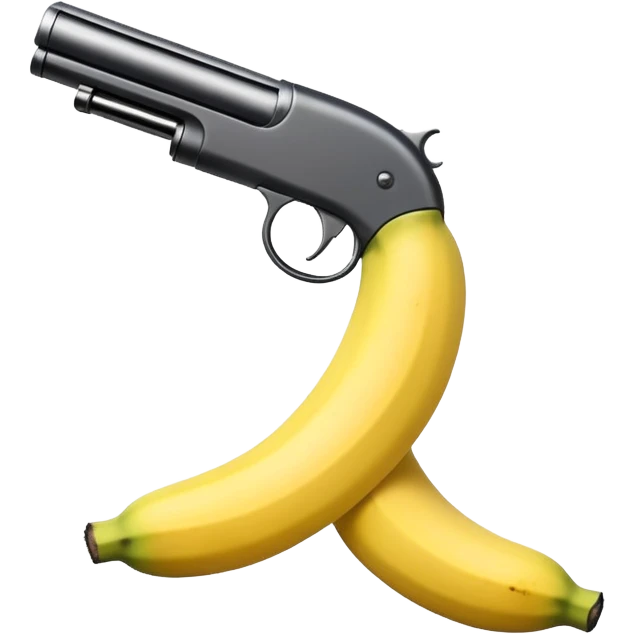 Banana shotgun emoji