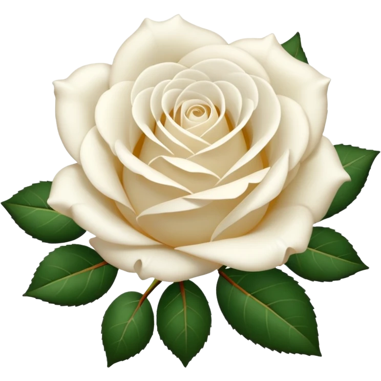 white roses only emoji