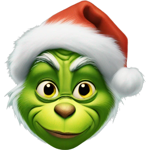 The grinch emoji