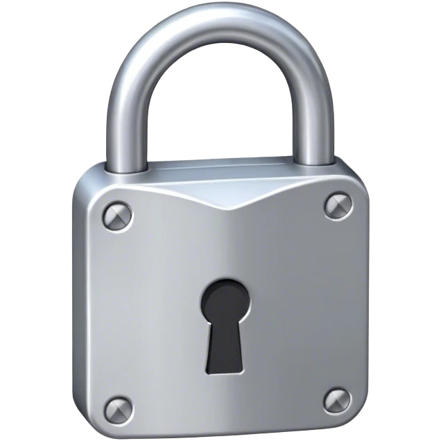padlock emoji