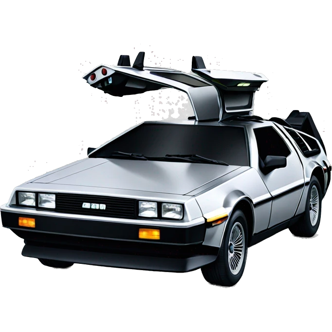 delorean emoji