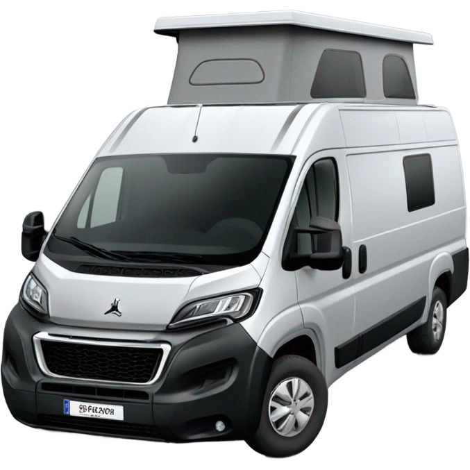  Peugeot Boxer L3H2 Silber Campervan mit Fenster  emoji