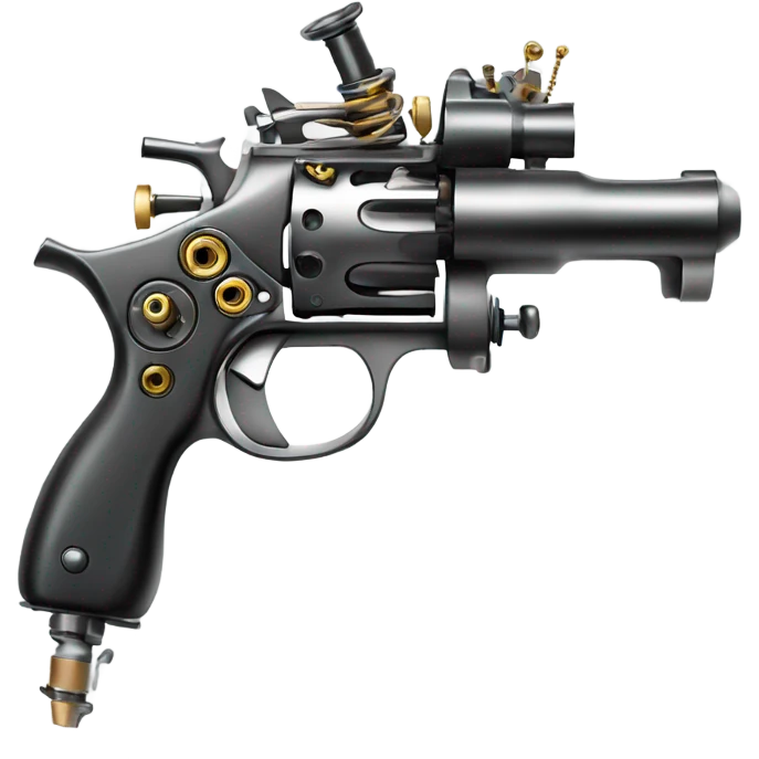 tattoo gun  emoji