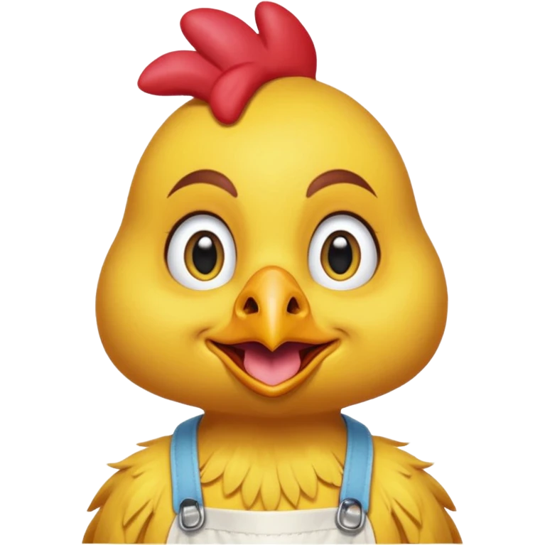 Chica the animatronic chicken girl emoji