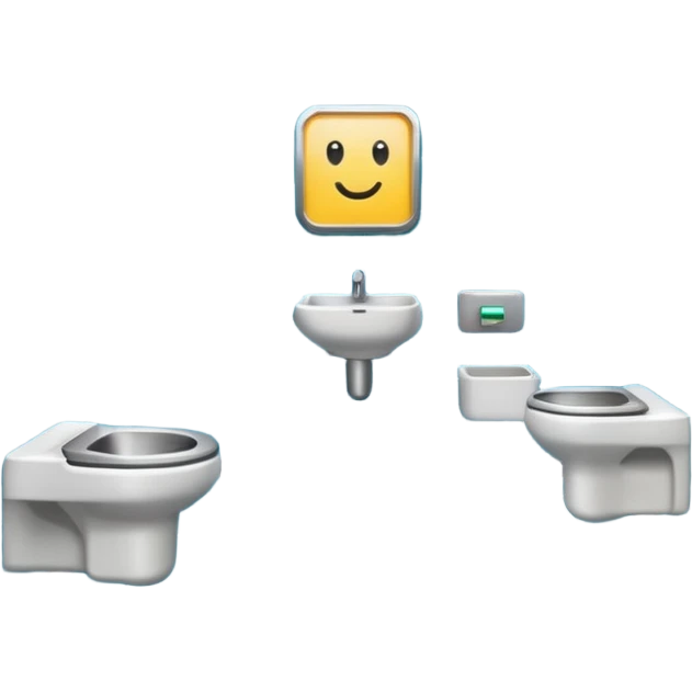 public restroom emoji