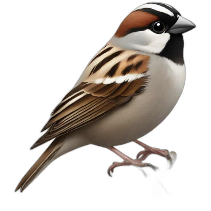 House sparrow emoji