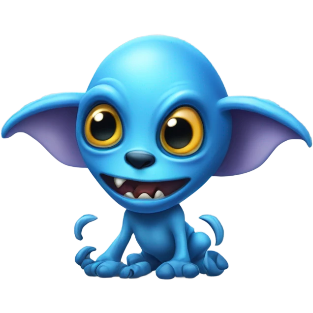 Stitch from lilo and stitch emoji