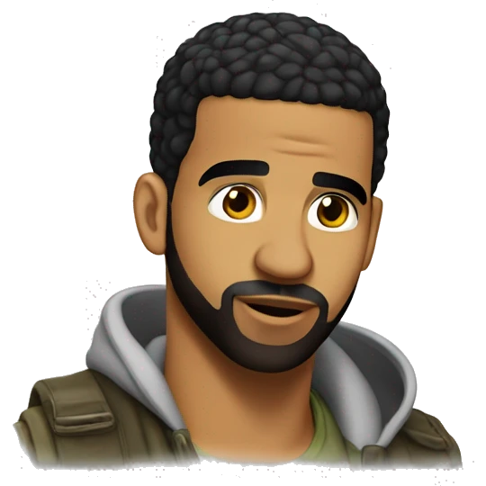 Drake on dino emoji