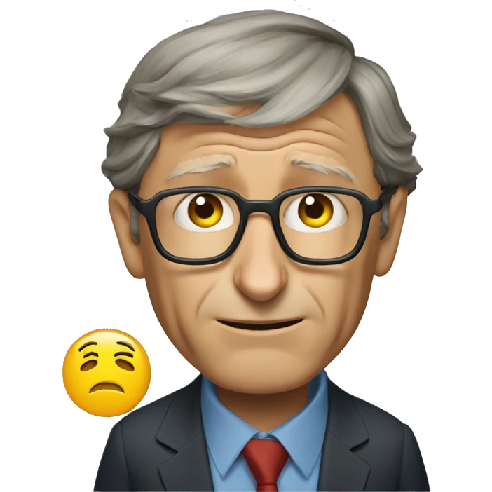 bill gates crying emoji