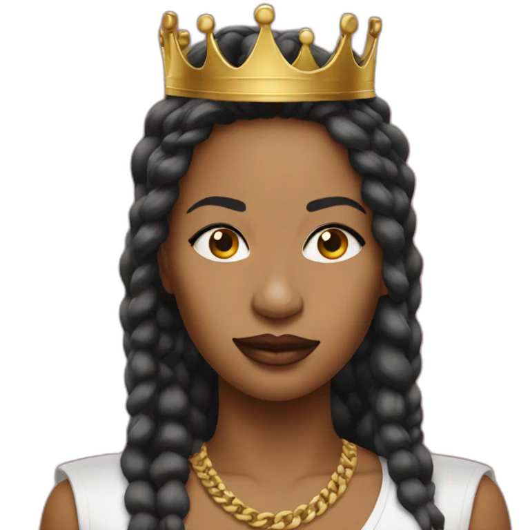 Queen of Rap emoji