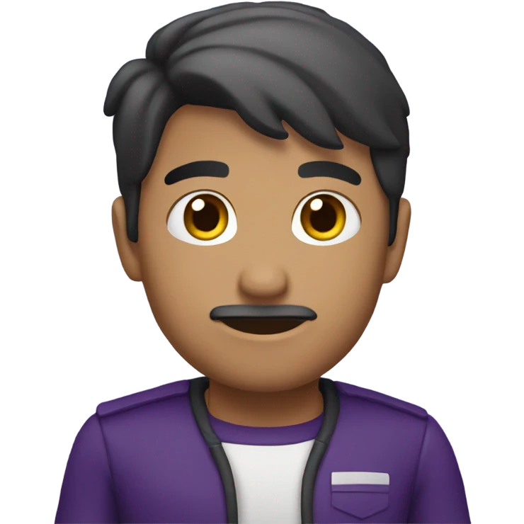 Salvavidas morado  emoji