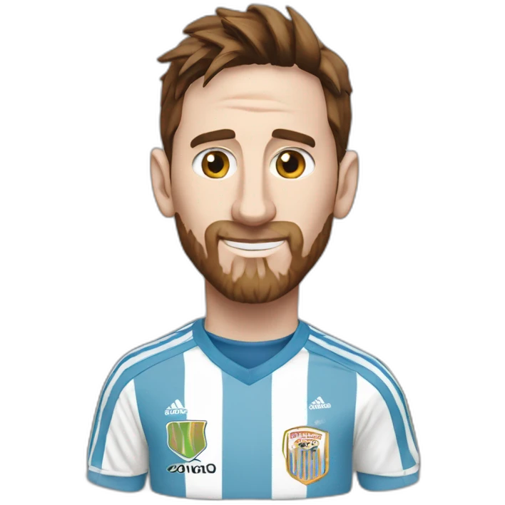 Messi chèvre coupe du monde emoji