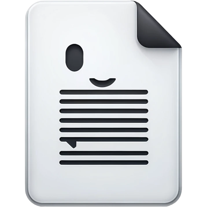 formato documento emoji