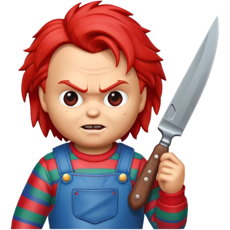 Un emojin de chuky emoji