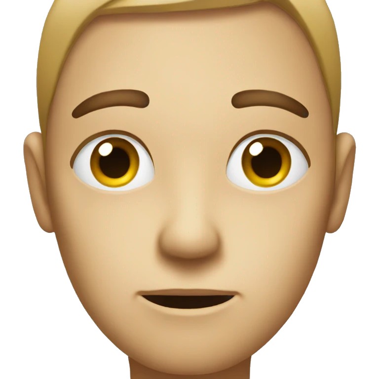 A face with side eye emoji