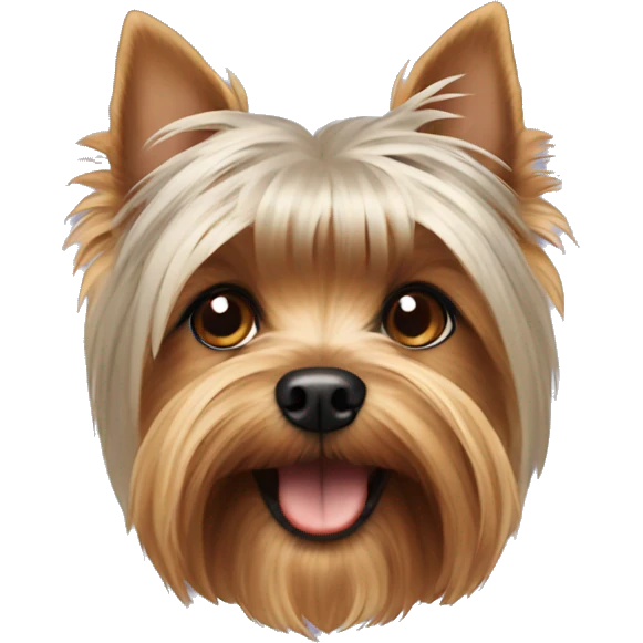 Yorkshire terrier emoji
