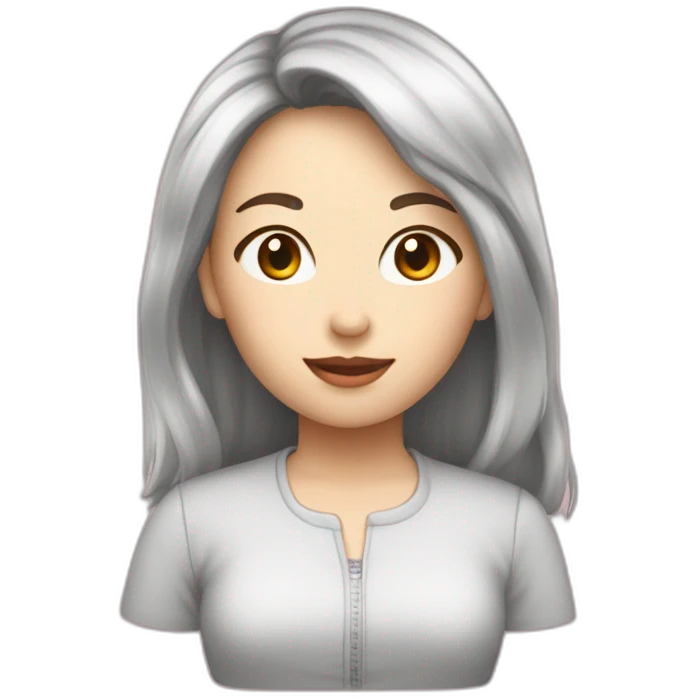 femme sino caucasienne 38nas emoji