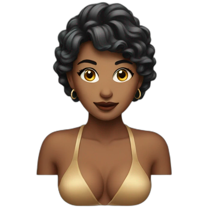 Sexy lady emoji