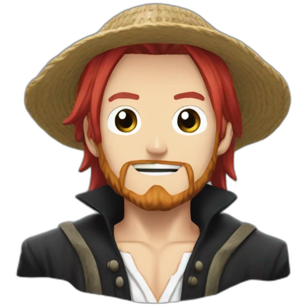 Shanks Le roux One piece emoji