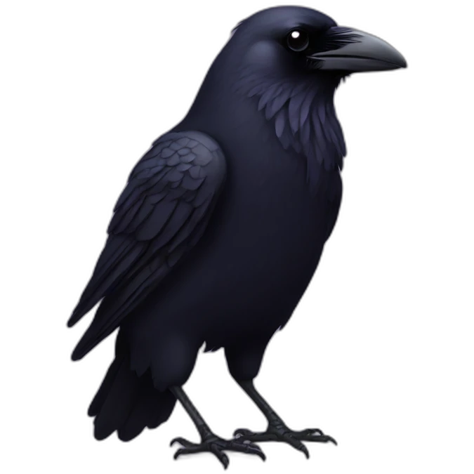 Raven emoji