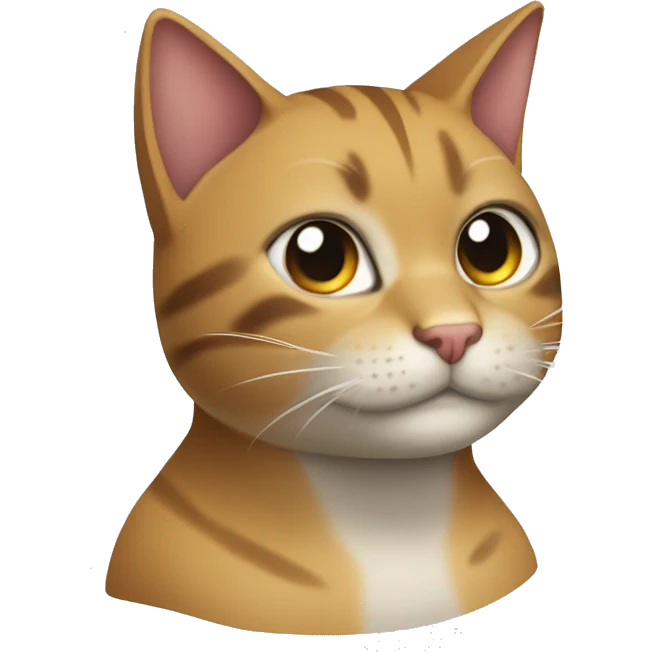Gato con cara dtiburon emoji