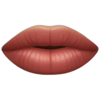 dry lips emoji