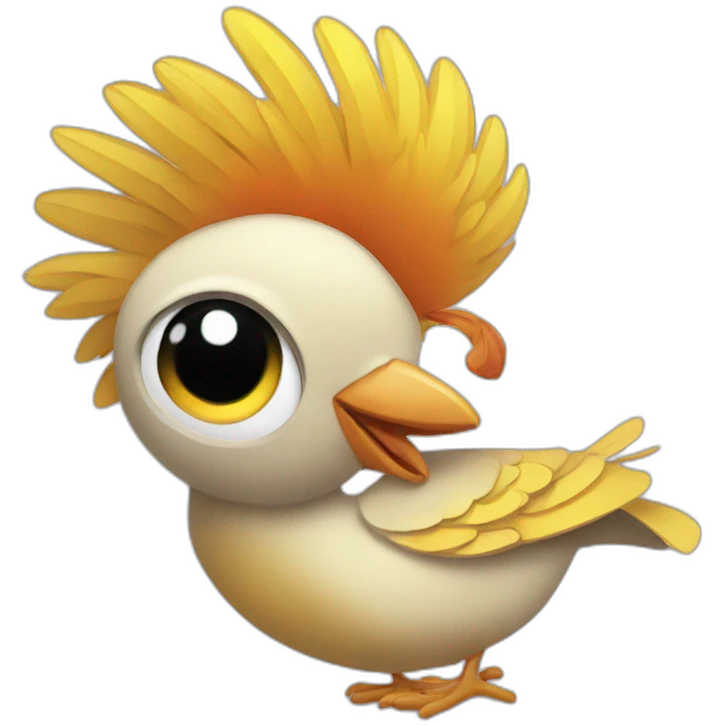 Gala bird emoji
