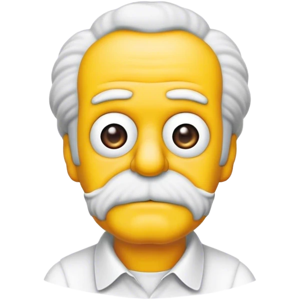 Grandpa Abe Simpson's emoji