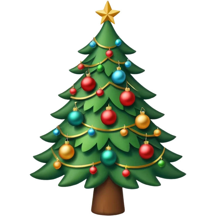 christmas tree emoji