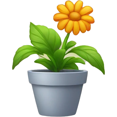 flower pot emoji