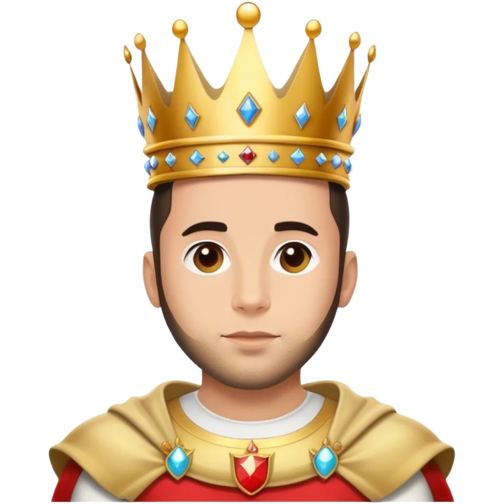 David Ospina con una corona emoji