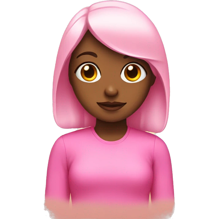 pink girl emoji