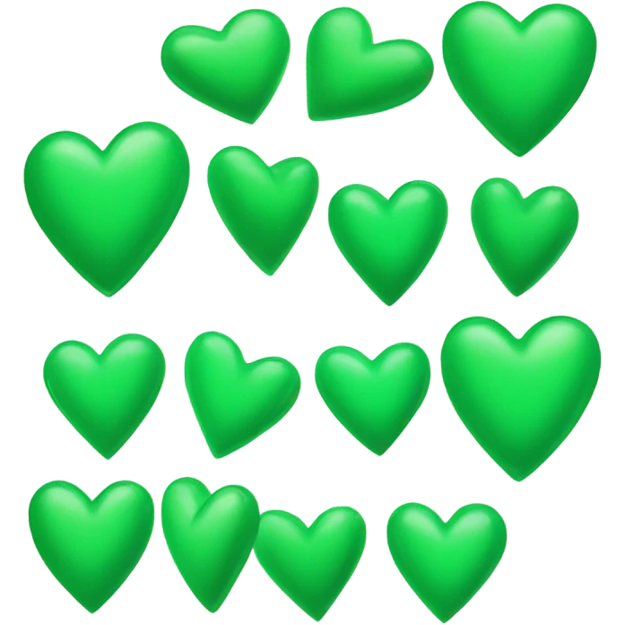 green heart emoji