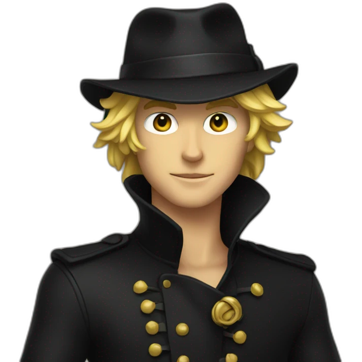 Chat noir emoji
