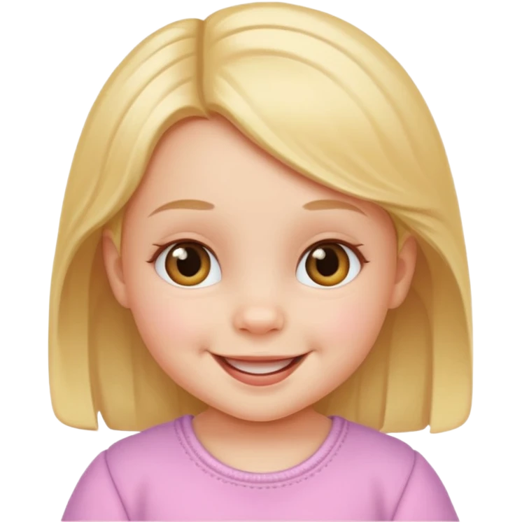 Girl baby emoji