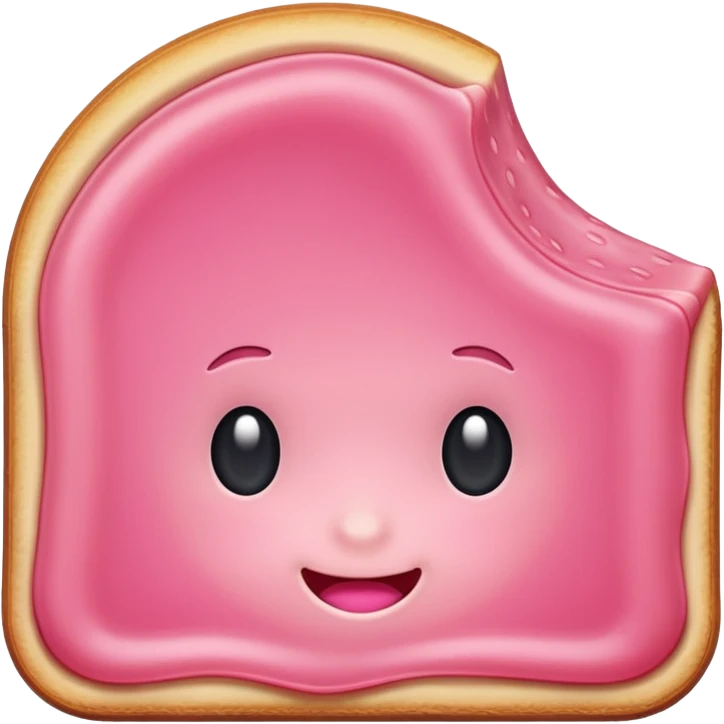 bologna slice with slightly wavy edge emoji