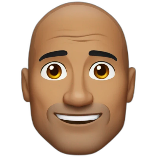 Dwayne Johnson eyebrow raise emoji