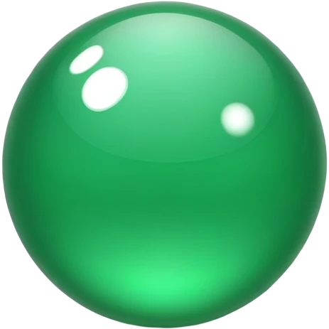 🛑 green emoji
