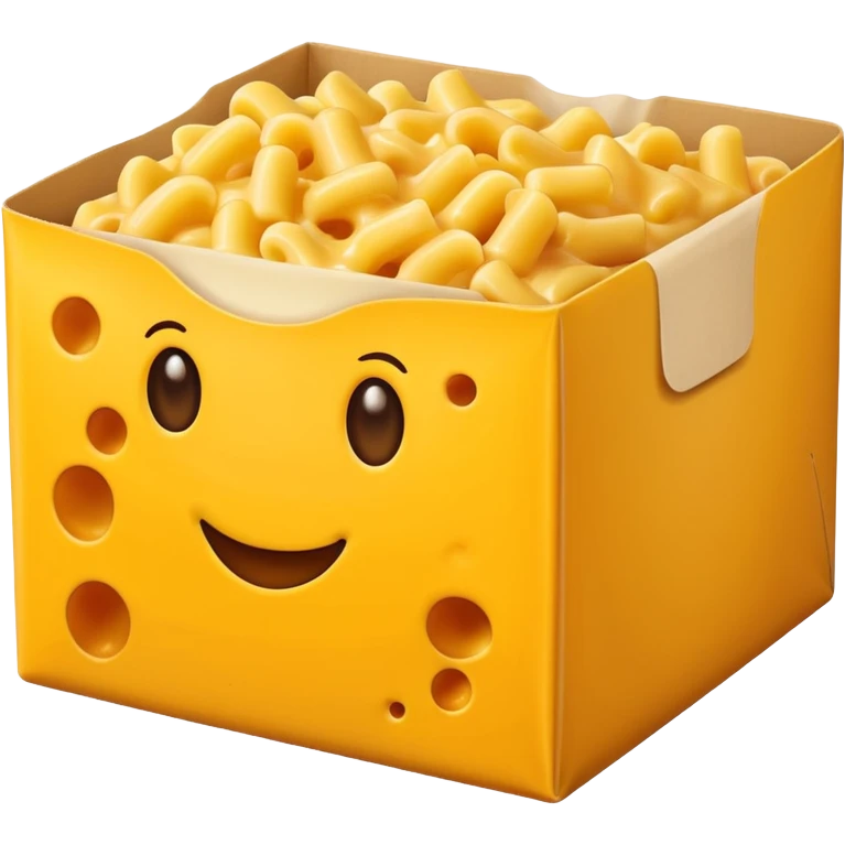 mac n cheese package emoji