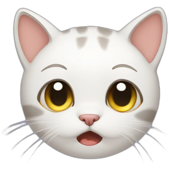 Crying cat emoji
