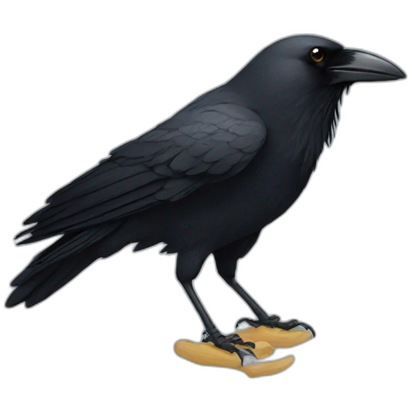 crow emoji