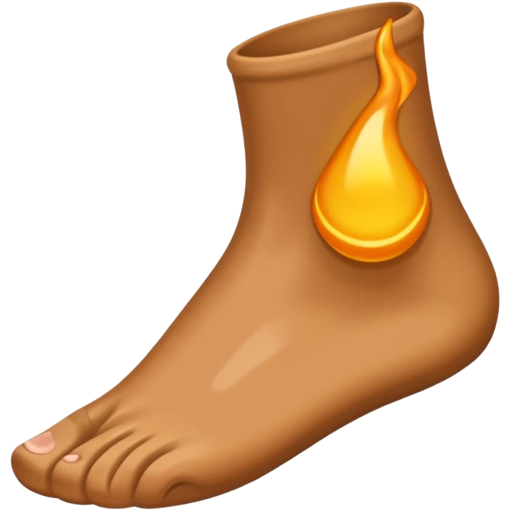 creami un emoji di una caviglia emoji