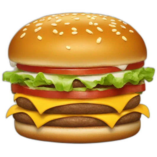 Burger king emoji