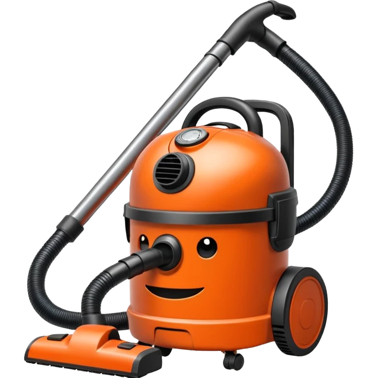 charred burning vacuum cleaner emoji