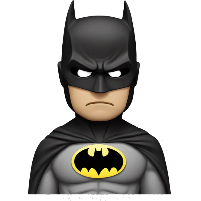 Sad Batman emoji