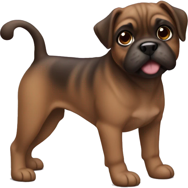 Petit Brabancon brown emoji