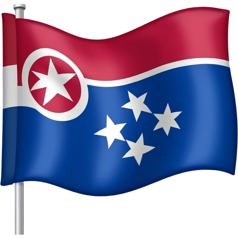 Tennessee state mixed with state of Indiana  emoji