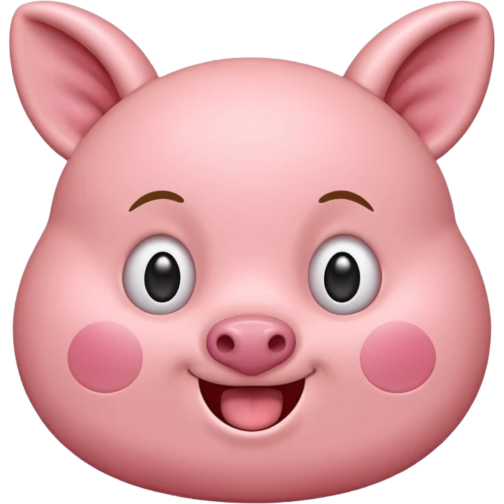 cute ham emoji that's excited or aggravated to encapsulate go ham emoji