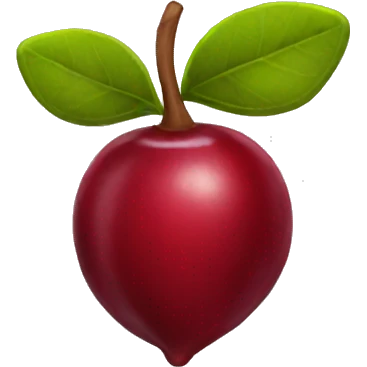 Cranberry  emoji